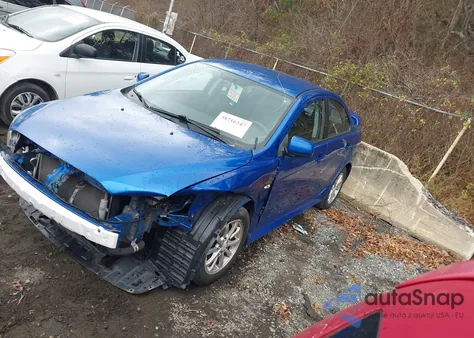 2010 Mitsubishi Lancer Es из США, поврежденный, VIN JA32U2FUXAU018226